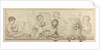 Six Putti with Flowers and Fruit and the Attributes of Drawing by Jurriaan Andriessen