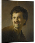 Bust of a laughing young man by Circle of Rembrandt Harmensz. van Rijn