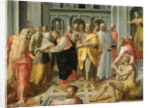 Visitation (Meeting of Mary and Elizabeth in the Presence of Saints Joseph and Jerome) by Circle of Pellegrino Tibaldi
