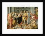 Visitation (Meeting of Mary and Elizabeth in the Presence of Saints Joseph and Jerome) by Circle of Pellegrino Tibaldi