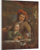 The Drawing Lesson by Abraham van Strij I