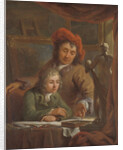 The Drawing Lesson by Abraham van Strij I
