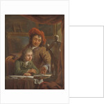 The Drawing Lesson by Abraham van Strij I