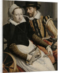 Man and Woman at a Spinning Wheel by Pieter Pietersz. I