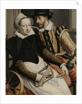 Man and Woman at a Spinning Wheel by Pieter Pietersz. I