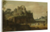 Roman Landscape with the Palatine to the left and part of the Roman Forum on the right by Pieter Anthonisz Groenewegen