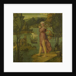 Woman Standing at Water's Edge, formerly entitled Ariadne on Naxos by Girolamo dai Libri