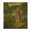 Woman Standing at Water's Edge, formerly entitled Ariadne on Naxos by Girolamo dai Libri