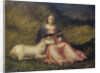 Woman with Unicorn by Anonymous