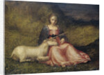 Woman with Unicorn by Anonymous
