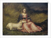 Woman with Unicorn by Anonymous