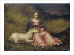 Woman with Unicorn by Anonymous