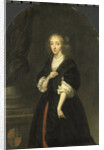 Portrait of Jacoba Bicker, wife of Pieter de Graeff by Caspar Netscher