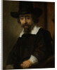 Portrait of a man, thought to be Dr. Ephraïm Bueno by Rembrandt Harmensz. van Rijn