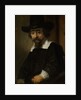 Portrait of a man, thought to be Dr. Ephraïm Bueno by Rembrandt Harmensz. van Rijn