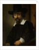 Portrait of a man, thought to be Dr. Ephraïm Bueno by Rembrandt Harmensz. van Rijn