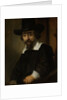 Portrait of a man, thought to be Dr. Ephraïm Bueno by Rembrandt Harmensz. van Rijn