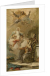 The Immaculate Conception (Joachim and Anna receiving the Virgin Mary from God the Father) by Giovanni Battista Tiepolo