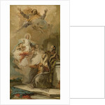 The Immaculate Conception (Joachim and Anna receiving the Virgin Mary from God the Father) by Giovanni Battista Tiepolo
