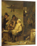Bricklayer smoking a pipe by David Teniers II