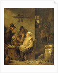 Bricklayer smoking a pipe by David Teniers II