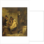 Bricklayer smoking a pipe by David Teniers II
