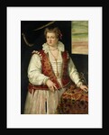 Portrait of a Woman with Squirrel by Francesco Montemezzano