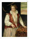 Portrait of a Woman with Squirrel by Francesco Montemezzano
