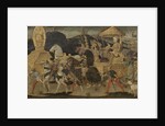 Darius Marching to the Battle of Issus by Workshop of Apollonio di Giovanni