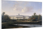 Rear View of Buitenzorg Palace before the Earthquake of 10 October 1834, Kota Bogor Java Indonesia by Willem Troost II