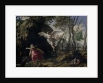 Hagar and Ishmael in the Desert by Francesco Cozza