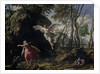 Hagar and Ishmael in the Desert by Francesco Cozza