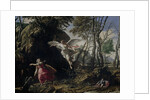 Hagar and Ishmael in the Desert by Francesco Cozza