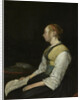 Seated Girl in Peasant Costume by Gerard ter Borch II