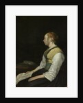 Seated Girl in Peasant Costume by Gerard ter Borch II