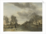 Winter Scene by Jan van de Cappelle