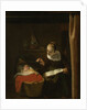Young Woman at a Cradle by Nicolaes Maes
