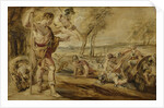 Cadmus sowing dragon's teeth by Workshop of Peter Paul Rubens