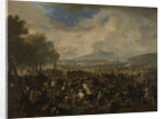 Battle at Ramillies on 23 May 1706 between the French and Allied Troops, Belgium by Jan van Huchtenburg
