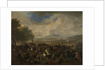 Battle at Ramillies on 23 May 1706 between the French and Allied Troops, Belgium by Jan van Huchtenburg