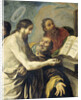 Christ Instructs Peter to Feed My Sheep by Claude Vignon