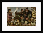 East Indian Market Stall by Albert Eckhout