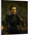 Self Portrait in the Uniform of the Jagers by Willem Jodocus Mattheus Engelberts