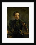 Self Portrait in the Uniform of the Jagers by Willem Jodocus Mattheus Engelberts