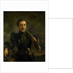 Self Portrait in the Uniform of the Jagers by Willem Jodocus Mattheus Engelberts