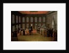 An Ambassador's Audience with the Grand Vizier in his Yali on the Bosporus (Ambassador Cornelis Calkoen, 12 August 1727) by Anonymous