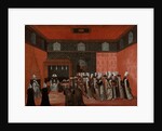 An Ambassador's Audience with Sultan Ahmed III (Ambassador Cornelis Calkoen) by Anonymous