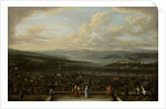 View of Istanbul from the Dutch Embassy at Pera Turkey by Jean Baptiste Vanmour
