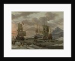 Whaling Grounds in the Arctic Ocean by Abraham Storck