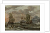 Whaling Grounds in the Arctic Ocean by Abraham Storck